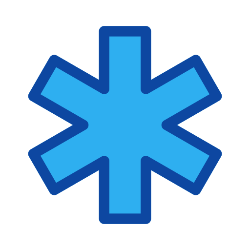 simbolo medico Generic Outline Color icona
