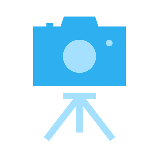 digitale camera Generic Flat icoon