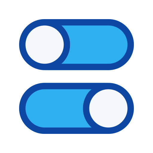 トグル Generic Outline Color icon