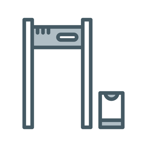 Security gate Generic Grey icon