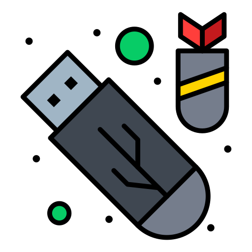 usb 드라이브 Flatart Icons Lineal Color icon