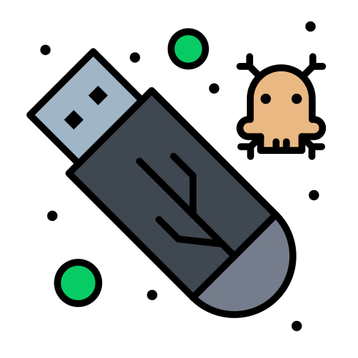 usb Flatart Icons Lineal Color Ícone