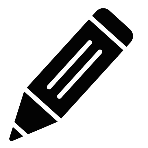 Pencil Generic Glyph icon