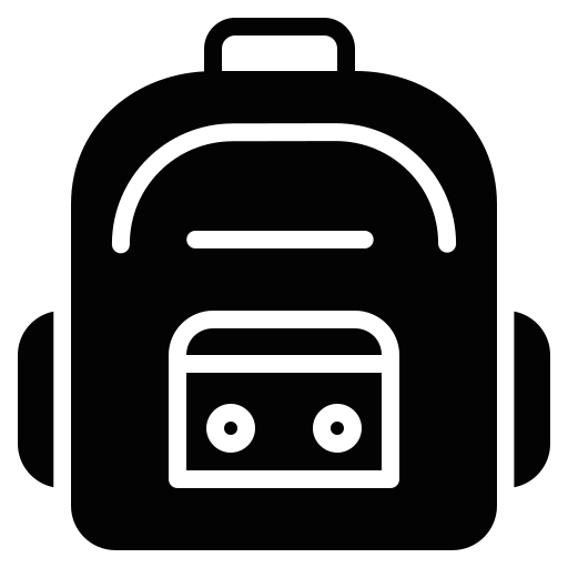 School bag Generic Glyph icon