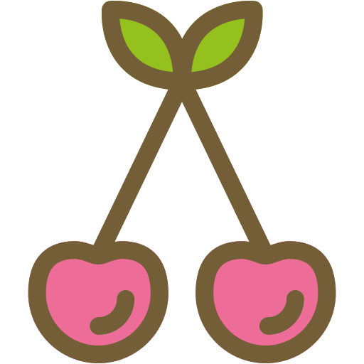 Cherries Generic Outline Color icon