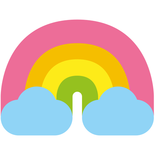 Rainbows Generic Flat icon