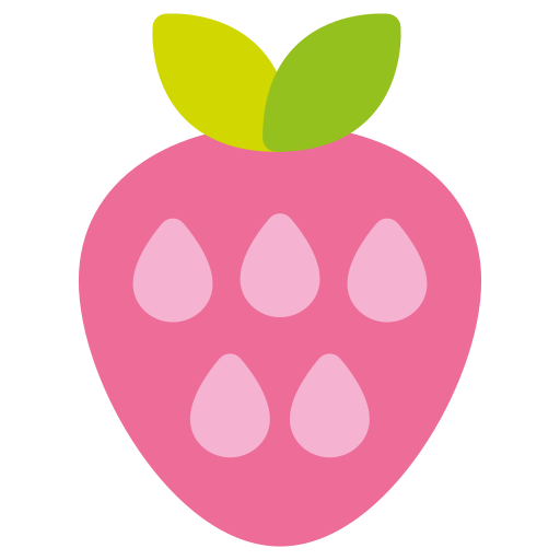 aardbeien Generic Flat icoon