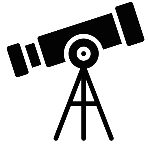 望遠鏡 Generic Glyph icon