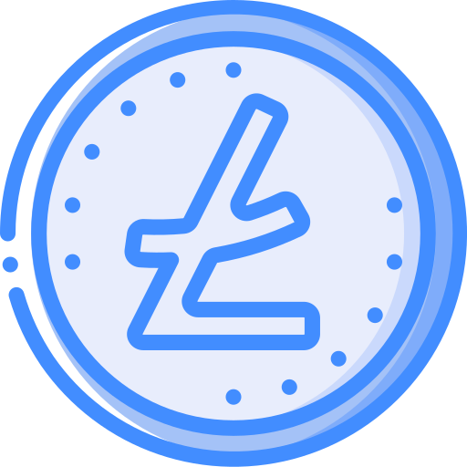 munteenheid Basic Miscellany Blue icoon