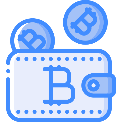 bitcoin Basic Miscellany Blue Ícone