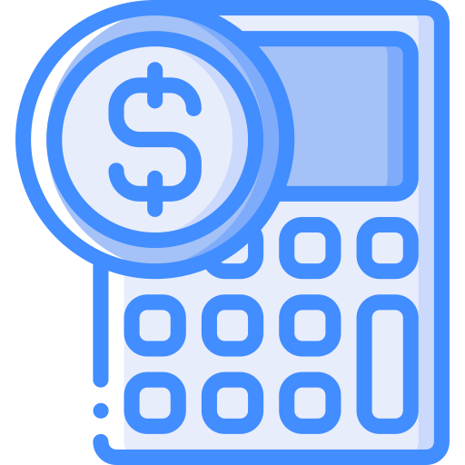 kalkulator Basic Miscellany Blue ikona