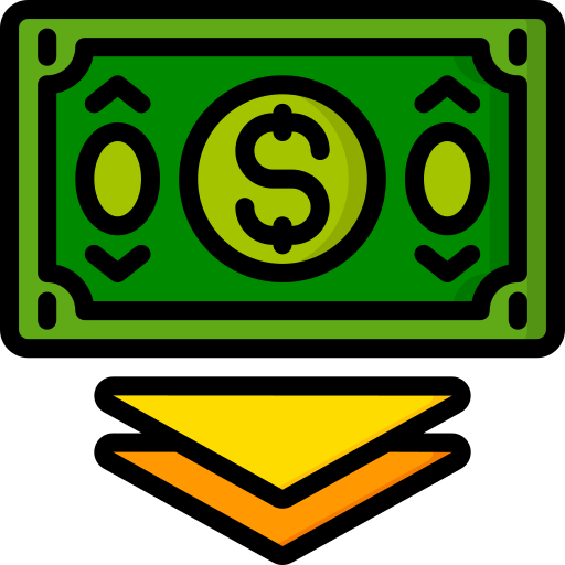 Cash Basic Miscellany Lineal Color icon