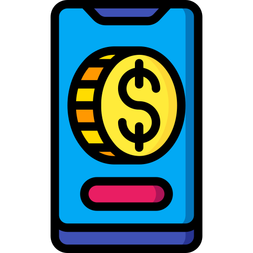 bankowość mobilna Basic Miscellany Lineal Color ikona