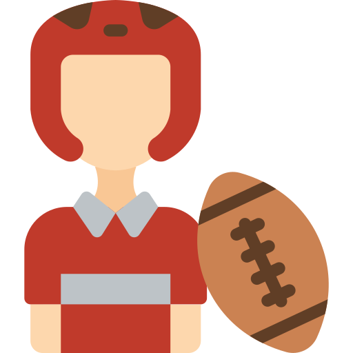 rugby spieler Basic Miscellany Flat icon