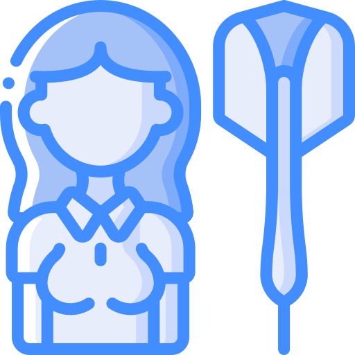 다트 Basic Miscellany Blue icon
