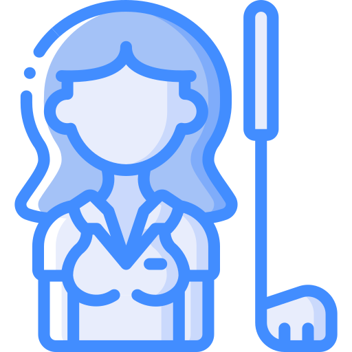 골퍼 Basic Miscellany Blue icon