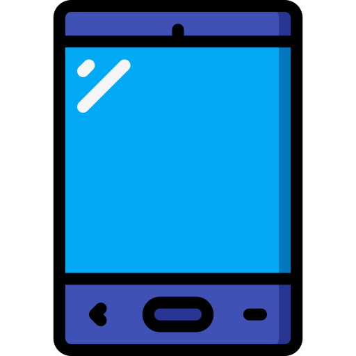 téléphone portable Basic Miscellany Lineal Color Icône