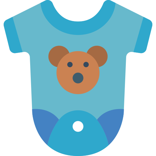 Baby clothes Basic Miscellany Flat icon
