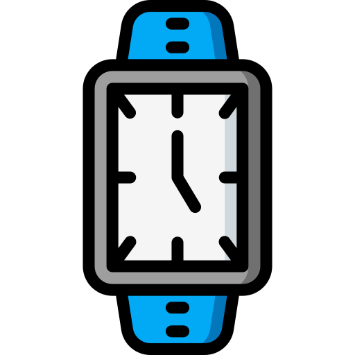 Wristwatch Basic Miscellany Lineal Color icon