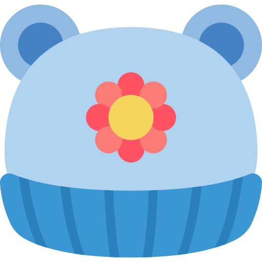 sombrero de bebé Basic Miscellany Flat icono