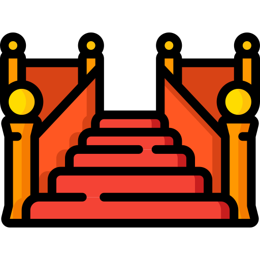 treppe Basic Miscellany Lineal Color icon