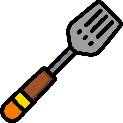 Spatula Basic Miscellany Lineal Color icon