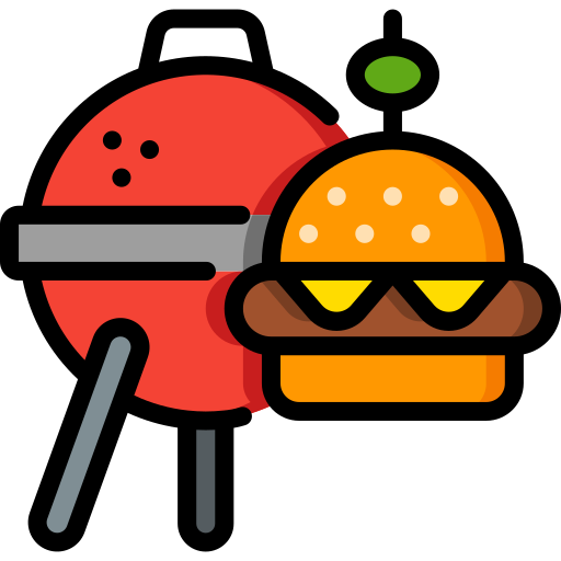 grill Basic Miscellany Lineal Color icon