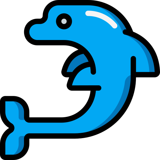 Dolphin Basic Miscellany Lineal Color icon