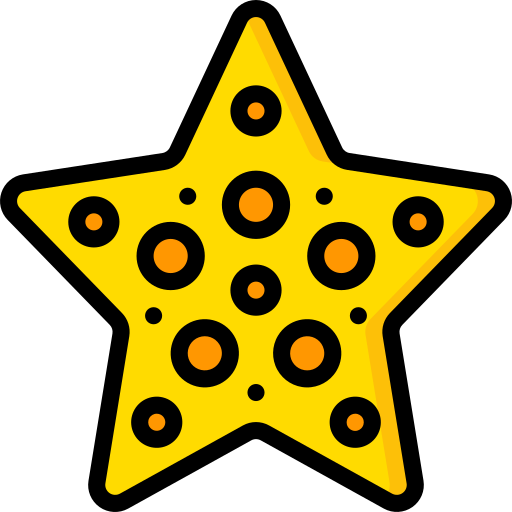 Морская звезда Basic Miscellany Lineal Color иконка
