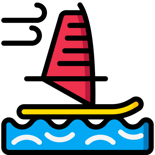 surfen Basic Miscellany Lineal Color icon