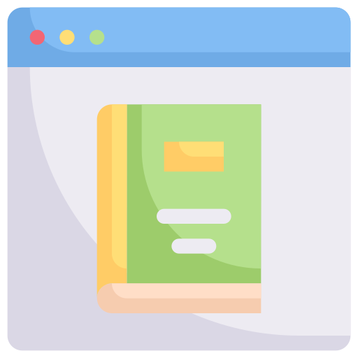 ebook Generic Flat ikona