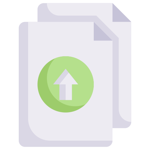 File upload Generic Flat icon