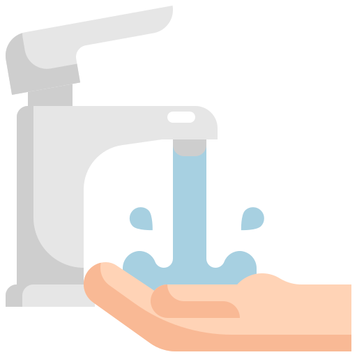 hand wassen Generic Flat icoon