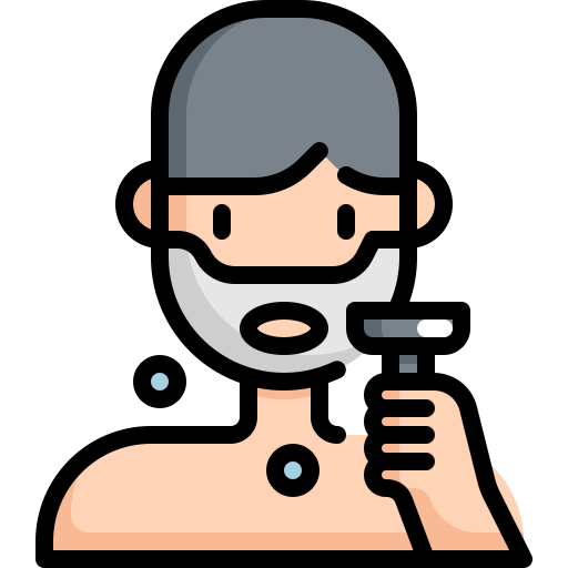 Shaving Generic Outline Color icon