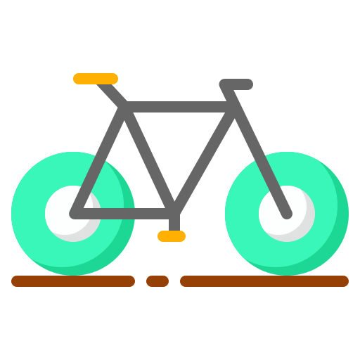 fahrrad Generic Flat icon