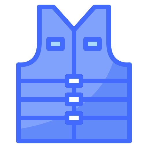 reddingsvest Generic Blue icoon