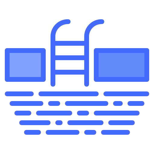 プール Generic Blue icon