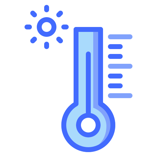 温度 Generic Blue icon