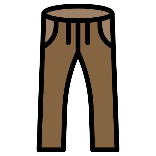spodnie Generic Outline Color ikona