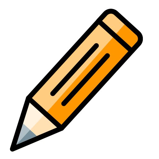 연필 Generic Outline Color icon