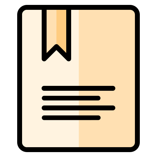 lesezeichen Generic Outline Color icon