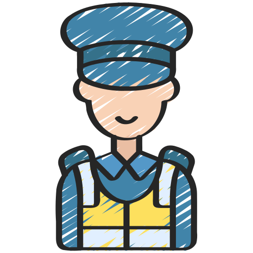 Police officer Juicy Fish Sketchy icon