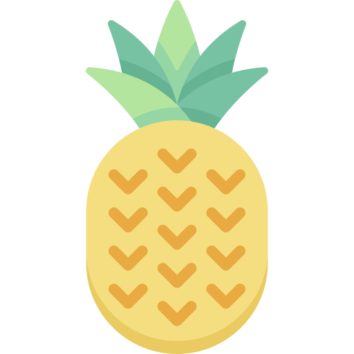ananas Special Flat ikona