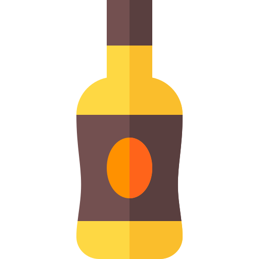 Whisky Basic Straight Flat icon