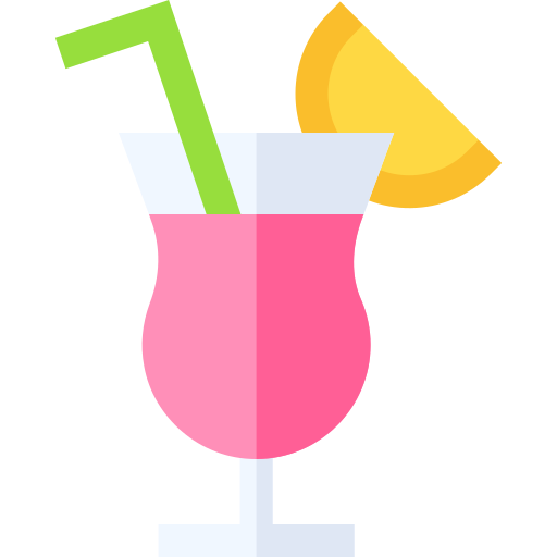 Cocktail Basic Straight Flat icon