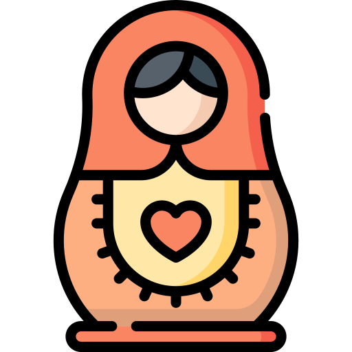 Matryoshka doll Special Lineal color icon