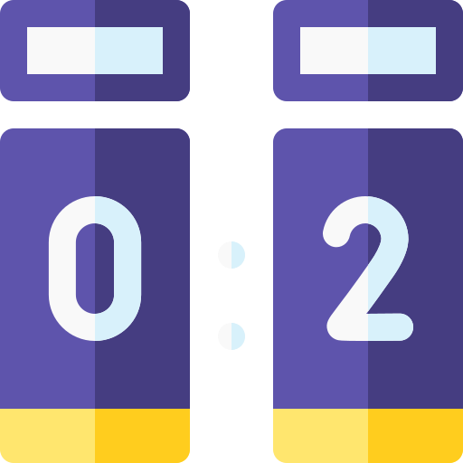 Scoreboard Basic Rounded Flat icon