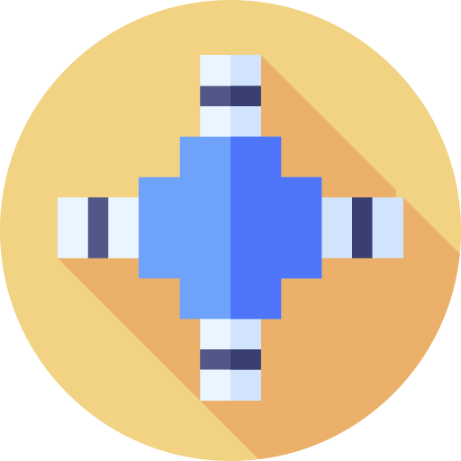 Pipe variant Flat Circular Flat icon