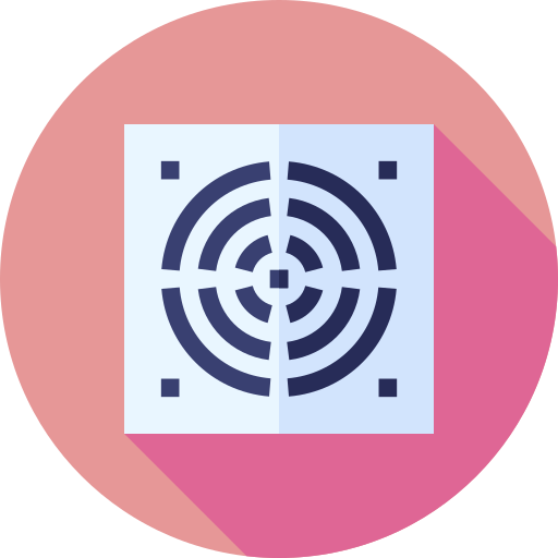 배수 Flat Circular Flat icon