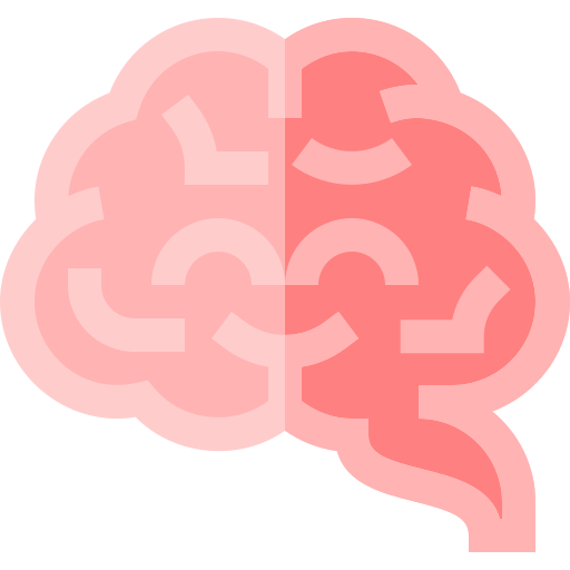cerebro Basic Straight Flat icono